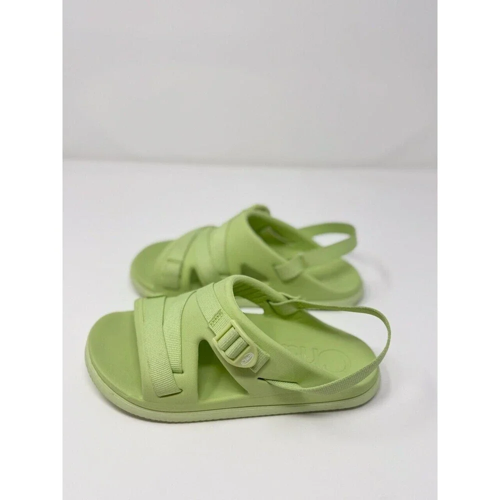 Chaco Chillos Kids Sandals Green Slip On Water Sport Outdoor Waterproof Size 4